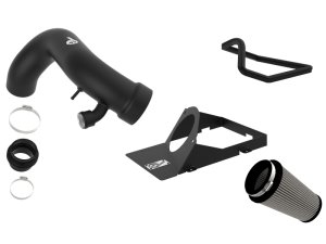 Audi Q3 Performance Air Intake - aFe - Rapid Induction Stage-2 Pro DRY S - Wrinkle-Black - `19-`22