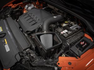 Audi Q3 Performance Air Intake - aFe - Rapid Induction Stage-2 Pro DRY S - Wrinkle-Black - `19-`22