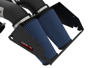 Ford F-150 Raptor Performance Air Intake - aFe - Rapid Induction Pro 5R - Wrinkle-Black - `21-`22