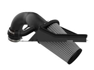 Volkswagen GTI Performance Air Intake - aFe - Rapid Induction Stage-2 w/ Pro DRY S Filter - Wrinkle-Black - `15-`21