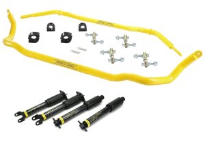 Chevrolet Corvette Coilover Suspension Kit - aFe - Johnny O Connell Stage 1 - Yellow - `97-`13