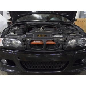 BMW 3 Series Performance Air Intake - aFe - Dynamic Air Scoop D.A.S. - Orange - `99-`06