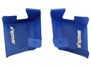 BMW M3 Performance Air Intake - aFe - Dynamic Air Scoop D.A.S. - Blue - `07-`13