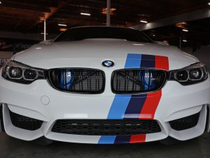 BMW M4 Dynamic Air Scoop - aFe - D.A.S. - Blue - `15-`20