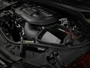 Dodge Durango Performance Air Intake - aFe - Magnum FORCE Stage-2 w/ Pro DRY S Filter - `16-`25