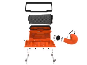 Ram 1500 TRX Performance Air Intake - aFe - Magnum FORCE Stage-2 Orange Edition - Orange - `21-`23