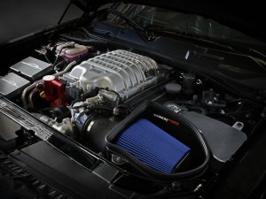 Dodge Challenger Performance Air Intake - aFe - Magnum FORCE Stage-2 Cold Air Intake System w/ Pro 5R Filter - `19-`23