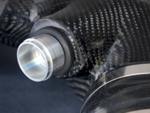 BMW M3 Performance Air Intake - aFe - Black Series Stage-2 Carbon Fiber Cold Air Intake System w/ Pro 5R Filter - `08-`13
