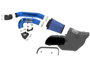 Ford F-150 Performance Air Intake - aFe - Momentum XP Pro 5R Intake - Blue - `17-`20