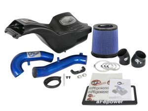 Ford F-150 Performance Air Intake - aFe - Momentum XP Pro 5R Intake - Blue - `17-`20