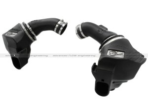 BMW M6 Performance Air Intake - aFe - Momentum PRO 5R, Twin Sealed Airbox Design, Rotomolded Heat-Insulating Tubes - Black - `12-`14