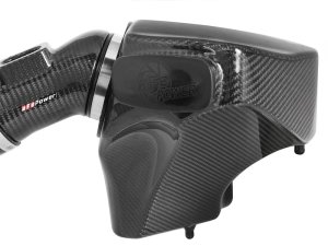 BMW M2 Performance Air Intake - aFe - Momentum GT Black Series, Carbon Fiber, Pro 5R (5-layer oiled cotton gauze) - Black - `19-`21