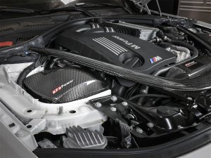 BMW M3 Performance Air Intake - aFe - Momentum GT Black Series, Carbon Fiber, Pro 5R (5-layer oiled cotton gauze) - Black - `15-`20