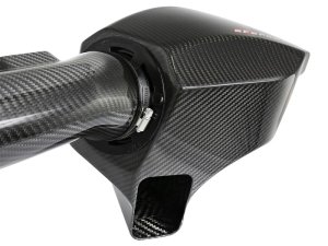 BMW M4 Performance Air Intake - aFe - Momentum GT Black Series, Carbon Fiber, Pro 5R (5-layer oiled cotton gauze) - Black - `15-`20