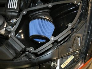 BMW 3 Series Performance Air Intake - aFe - Magnum FORCE Stage-2 Si w/ Pro 5R Filter - Black - `06-`12