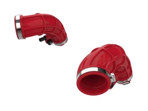 Toyota Tundra Turbo Inlet Pipes - aFe - Takeda - Red - `22-`24 Toyota Tundra Turbo Inlet Pipes - aFe - Takeda - Red - `22-`24