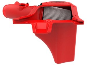 Honda Civic Type-R FK8 Performance Air Intake - aFe - Takeda Momentum Red Edition + Pro DRY S Filter - Red - `23-`24