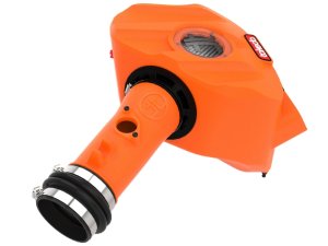 Toyota GR Corolla Performance Air Intake - aFe - Takeda Momentum Cold Air Intake System w/ Pro DRY S Filter - Orange - `23-`25