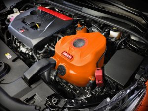 Toyota GR Corolla Performance Air Intake - aFe - Takeda Momentum Cold Air Intake System w/ Pro DRY S Filter - Orange - `23-`25
