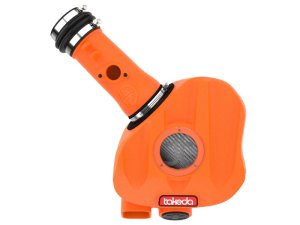 Toyota GR Corolla Performance Air Intake - aFe - Takeda Momentum Cold Air Intake System w/ Pro DRY S Filter - Orange - `23-`25
