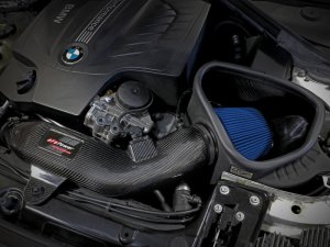 BMW M2 Performance Air Intake - aFe - Track Series w/ Pro 5R Filter - Carbon Fiber - `16-`18
