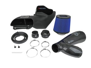 Ford F-150 Raptor Performance Air Intake - aFe - Track Series, Carbon Fiber, Pro 5R Filters - `17-`20