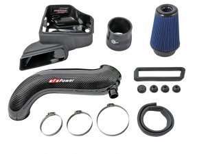 Volkswagen Golf R Performance Air Intake - aFe - Track Series Carbon Fiber, Pro 5R Filter - `15-`19