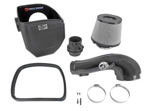 Nissan Patrol Performance Air Intake - aFe - Track Series Carbon Fiber - `19-`23