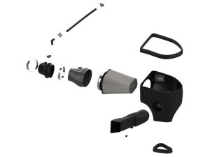 Dodge Charger Performance Air Intake - aFe - Pro-Dry S, Track Series, Stage-2 - Carbon Fiber - `21-`23