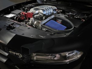 Dodge Charger Performance Air Intake - aFe - Track Series Stage-2 Carbon Fiber Intake Pro 5R - `21-`23
