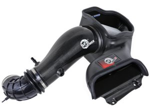 Ford F150 Raptor Performance Air Intake - aFe - Track Series + Pro DRY S Filter + Carbon Fiber Tube - `23-`24