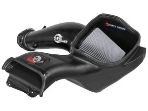 Ford F150 Raptor Performance Air Intake - aFe - Track Series + Pro DRY S Filter + Carbon Fiber Tube - `23-`24