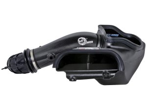 Ford F150 Raptor R Performance Air Intake - aFe - Track Series + Black Pro 5R Filter + Carbon Fiber Tube - Black - `23-`24