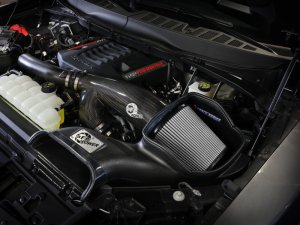 Ford F-150 Raptor Performance Air Intake - aFe - Track Series Carbon Fiber w/ Pro DRY S Filter - `21-`24