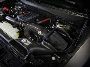Ford F-150 Raptor Performance Air Intake - aFe - Track Series Carbon Fiber with Pro 5R Filter - Black - `21-`25