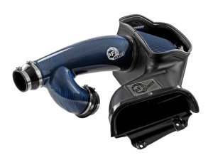 Ford F-150 Performance Air Intake - aFe - Track Series Blue Kevlar/Carbon Fiber w/ Pro 5R Filter - Blue - `17-`24 Ford F-150 Performance Air Intake - aFe - Track Series Blue Kevlar/Carbon Fiber w/ Pro 5R Filter - Blue - `17-`24