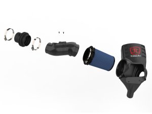 Honda Civic Type R Performance Air Intake - aFe - Black Series Carbon Fiber CAIS w/Pro 5R Filter - Black - `17-`21