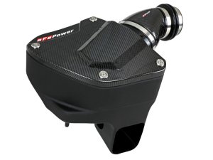 BMW M5 Performance Air Intake - aFe - Black Series Carbon Fiber, Pro 5R - Black - `18-`19