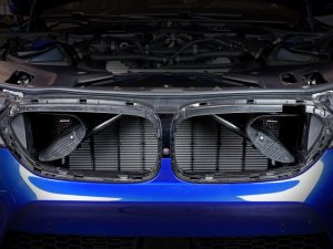 BMW M5 Air Scoop - Front - aFe - Momentum Black Series - Black Series Carbon Fiber - `18-`23