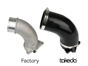 Hyundai Veloster N Turbo Inlet - aFe - Takeda Turbo Inlet w/ Takeda Intake - Black - `19-`20