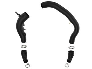 Ford F150 Turbo Inlet Pipes - aFe - Black - `15-`16