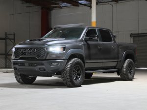 Ram 1500 Wheel Spacers - aFe - Billet Aluminum, 1.5in, 6x5.5mm - Black - `19-`25