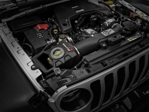 Jeep Wrangler Performance Air Intake - aFe - Momentum GT Pro-GUARD 7 - Black - `18-`25
