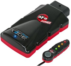 Chevrolet Silverado Throttle Control Module - aFe - Scorcher Blue - `11-`14