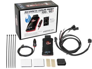 GMC Sierra Throttle Control Module - aFe - SCORCHER BLUE - `17-`18