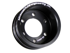 BMW M5 Power Pulley Kit - aFe - Gamma/Crank - Black Anodized - `06-`10