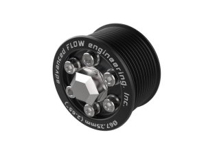 Dodge Challenger Power Pulley Kit - aFe - Supercharger Power Pulley Kit w/ Hub 2.65 IN - Black - `15-`23