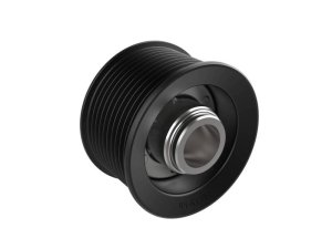 Dodge Charger Power Pulley Kit - aFe - Supercharger Power Pulley Kit w/ Hub 2.65 IN - Black - `15-`23