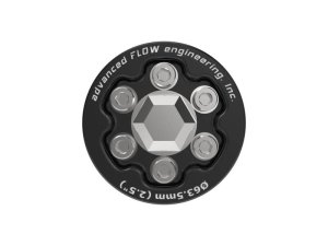 Dodge Challenger Supercharger Power Pulley Kit - aFe - 2.50in Billet Power Pulley - Black - `15-`23