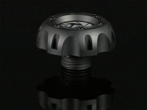 Dodge Diesel Trucks Oil Cap - aFe - Gamma - Matte Black - `03-`14